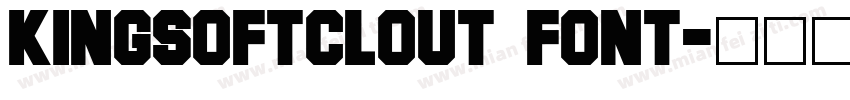 kingsoftclout font字体转换